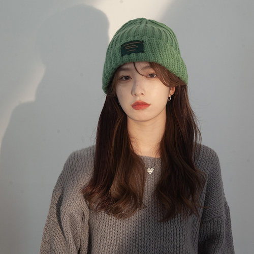 Child's Autumn/Winter Fleece Ear Warm Hat, Versatile, Face-Smoothing, Warm Knitted Hat, Large Circumference Casual Cold Hat