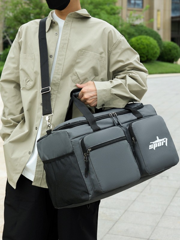Bolso deportivo, bolsa de viaje de gran capacidad para hombre, bolsa diagonal de un solo hombro para nadar, bolsa de yoga, bolsa de equipaje de viaje para mujer