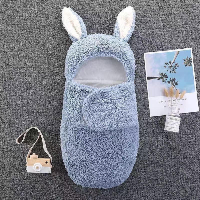 Bebé abraza bolsa de dormir otoño-invierno engrosado frío y cálido recién nacido paquete de salida - mes