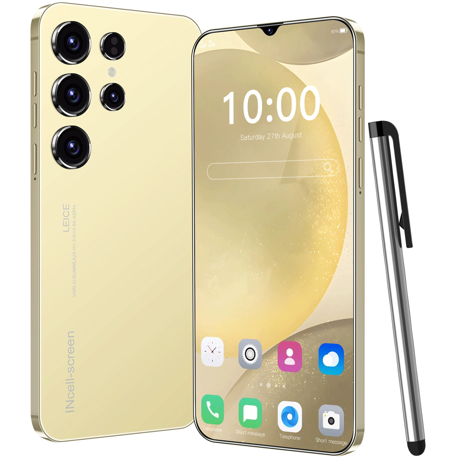 Мобильный телефон, смарт-часы, S24, 16G, широкий экран, оптовая продажа