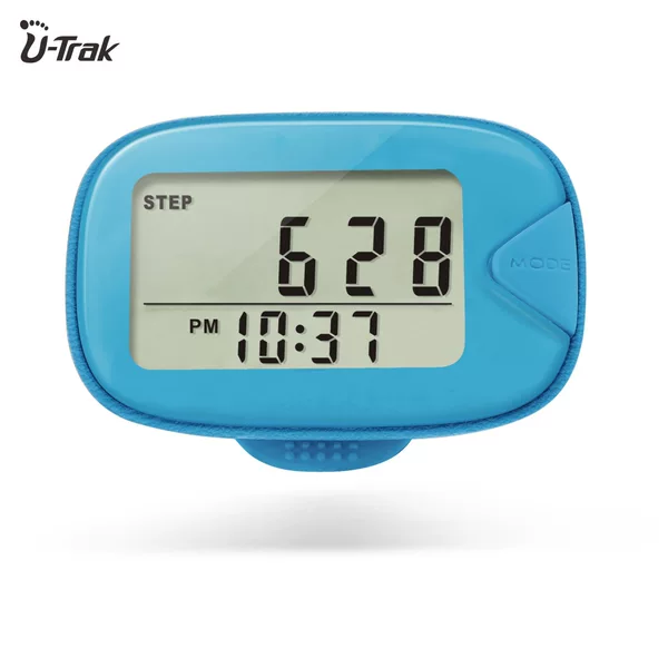 Multi-function 2D pedometer, step distance calories 7 days memory factory private mode clip-on pedometer