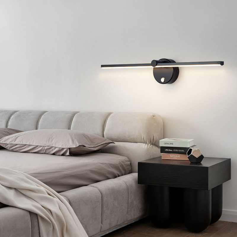 Cross-border exclusive for Nordic simple LED indoor wall lamp with switch 300 ° rotating 41cm bedside lamp mirror lamp Cross-border exclusive for Nordic simple LED indoor wall lamp with switch 300 ° rotating 41cm bedside lamp mirror lamp