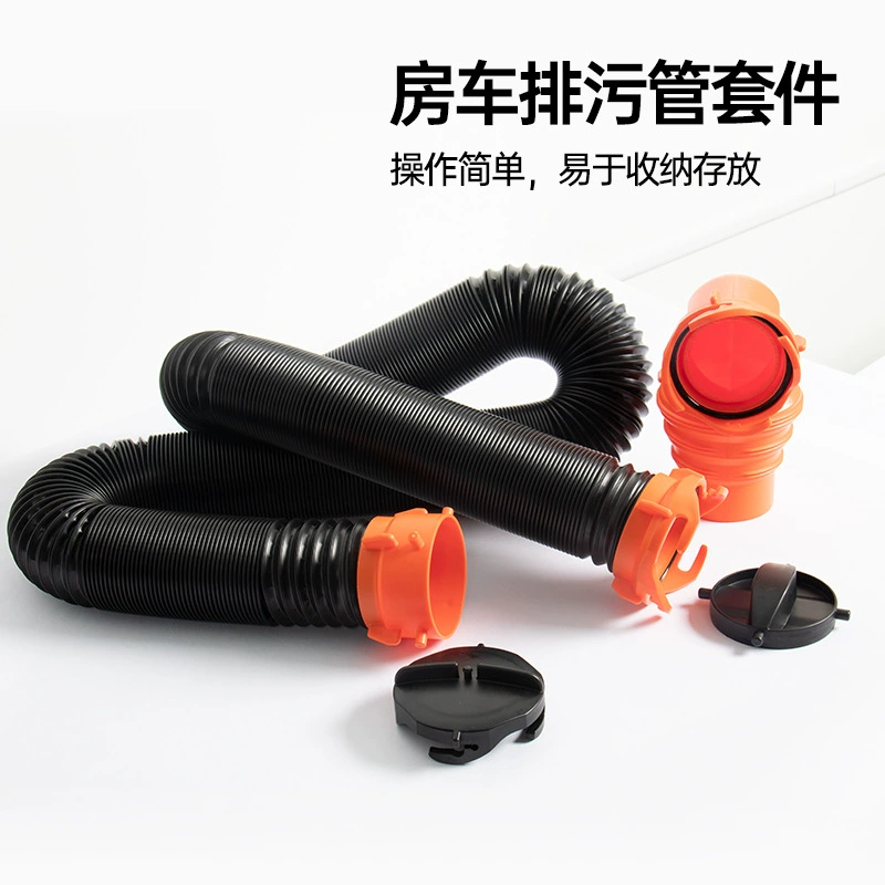 Поворотный коленчатый соединитель для канализационного шланга под углом 90 градусов для подключения канализационной трубы к канализационному клапану RV