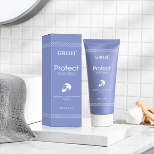Groei Men's Beard Cream Gentle Cleansing and Care for Delicate Beard Refreshing Men's Charm Daily Care Cream