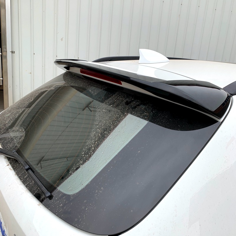 Suitable for 2010-2015 Bmw X1 Rear Wing E84 Rear Top Wing Modified Fixed Wing Carbon Fiber Pattern Spoiler