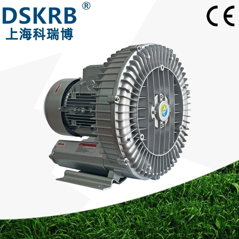 有机肥发酵床送风风机XGB-4000涡流风机4000W高压旋涡气泵气环泵