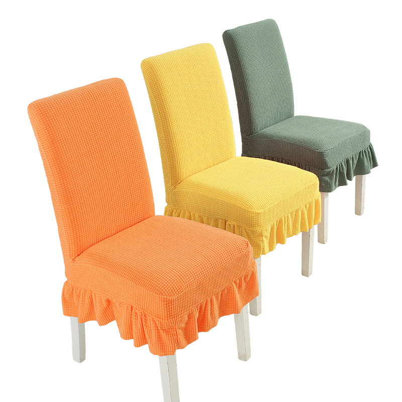 Cubierta de silla de mesa de comedor 2022 nueva cubierta de silla multifuncional respaldo integrado palillos universales cubierta de madera maciza asiento de comedor cojín de la silla