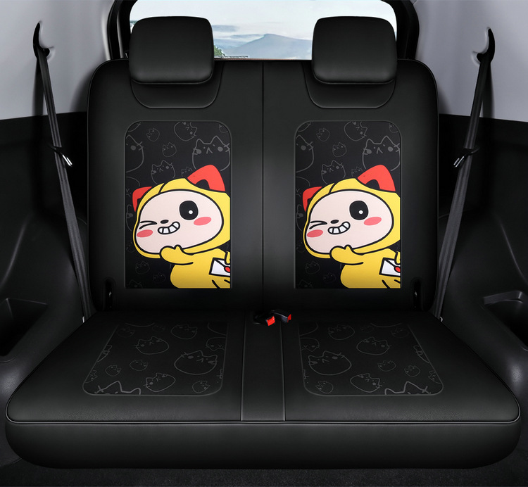 24 Chery Little Ant Seat Cover All-inclusive eq1 Special Seat Cover Electric Car Cartoon Four Seasons Universal Seat Cushion