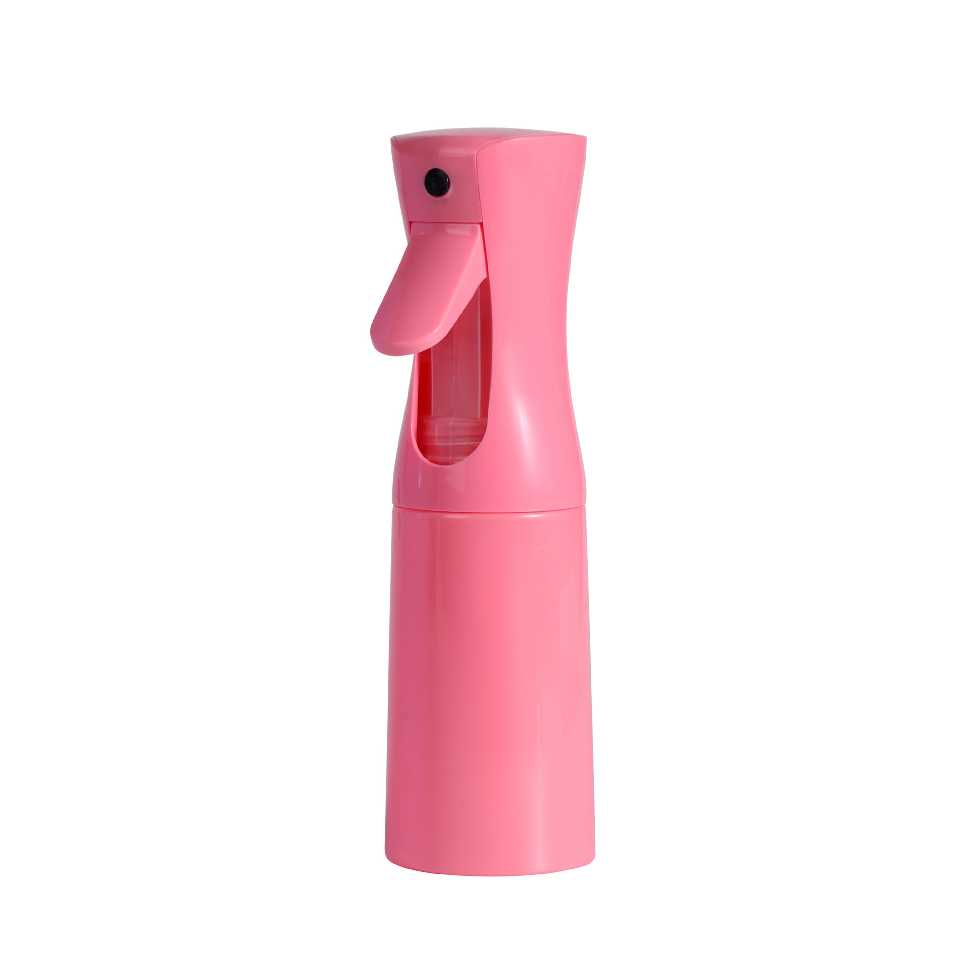 Botella de pulverización continua de alta presión para belleza, peluquería, hidratación, niebla superfina, botella de botella