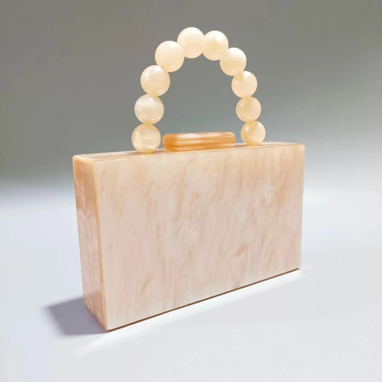 Women's Gender Arylic Color Block Evening Bags