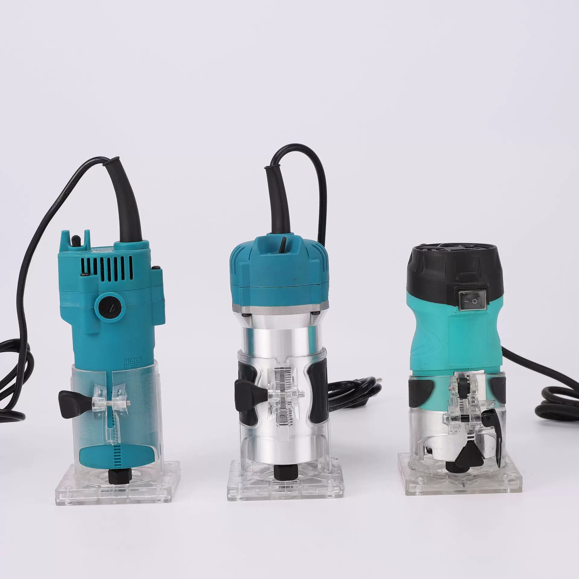 跨境电动修边机220v电动木工开槽机折弯倒角多功能木工雕刻开孔机