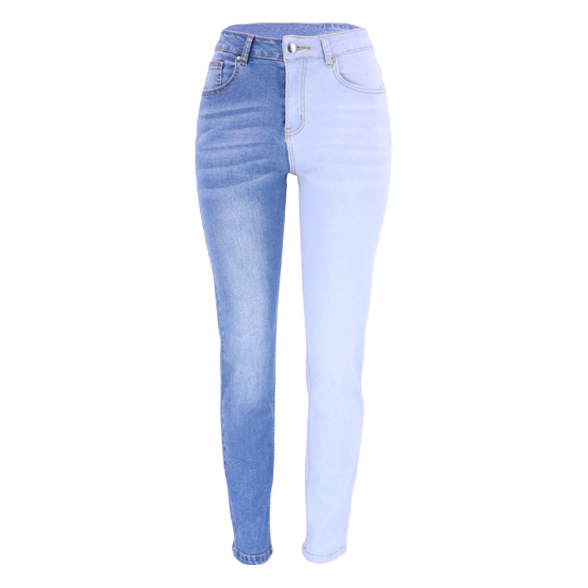 Jeans de Cintura Alta Elásticos y Rectos de Moda Europea y Americana de Amazon, Primavera/Verano 2024, Disponibles Ahora en Xintang Denim