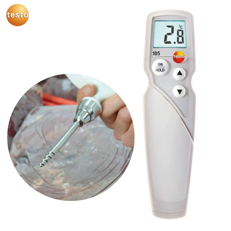 Германия Desu testo105/103 пищевой термометр замороженное мясо пищевой термометр водонепроницаемая кухня печь