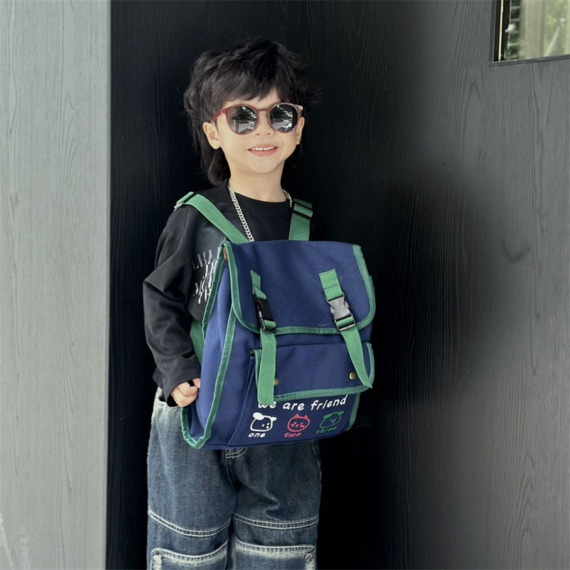 Chao Cool mochila para niños y niñas, impresión de moda coreana de gran capacidad, bolsas escolares para estudiantes de escuela primaria, nuevas bolsas para niños de comercio exterior