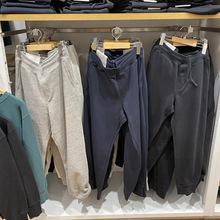 日单男装/女装棉休闲运动九分裤长裤针织束脚抽绳卫裤448831