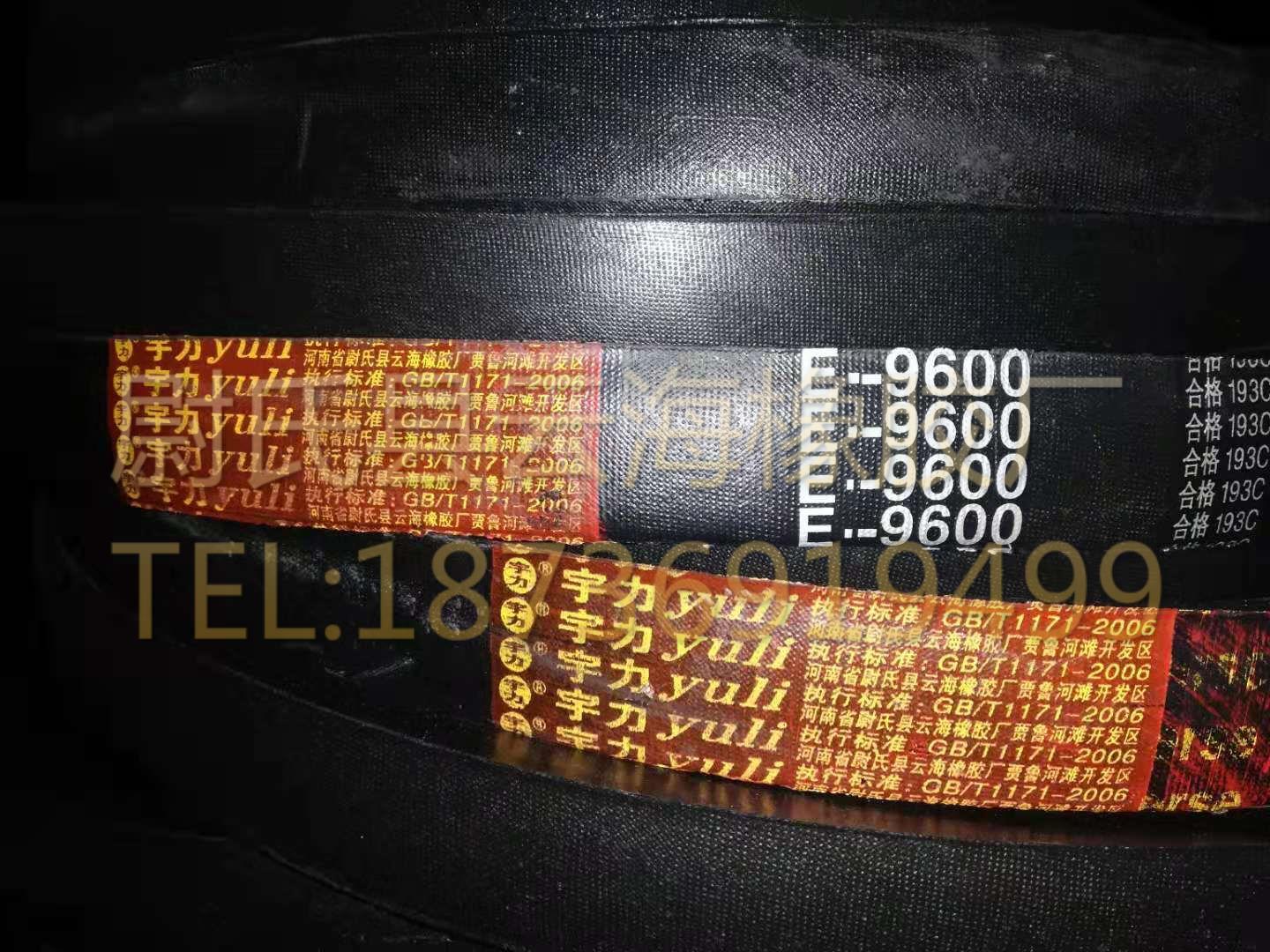 E-9600普通V带 E型三角带 破碎机用三角带 矿山设备用E型三角带
