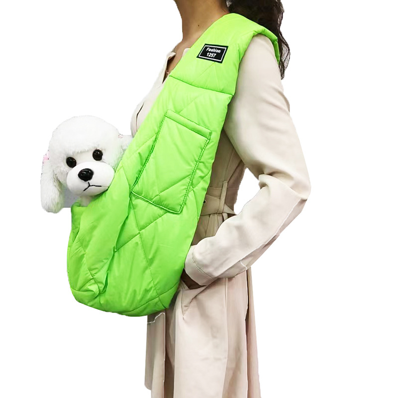 Bærbar crossbody-taske til hund til vintervarme, kattetaske, kæledyrsartikler_voghion.com