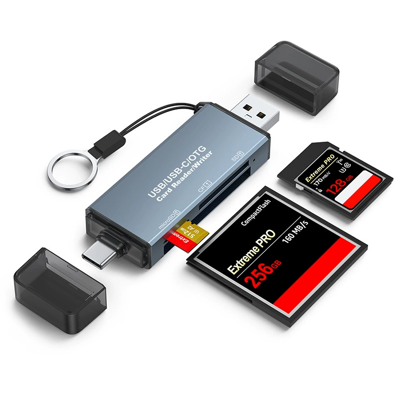 Кардридер Type-C, еще один USB 3.0, подходит для Apple OTG, мобильного телефона, CF/TF/SD карта