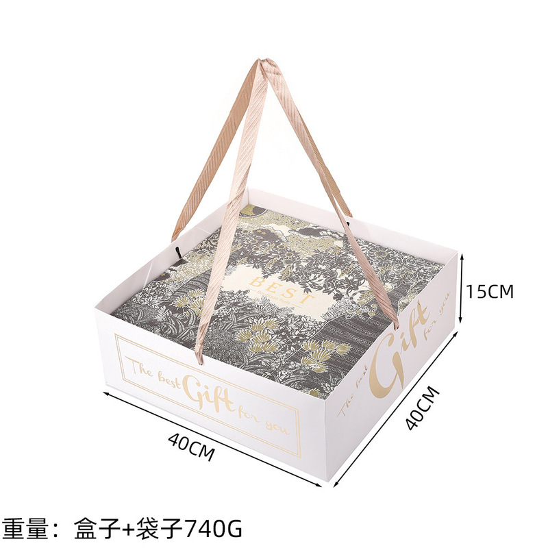 Qiu Yue ペア包装箱、高級フルーツギフトボックス、軽い高級感、高級ギフト、ユニバーサルギフトボックス、空箱|undefined