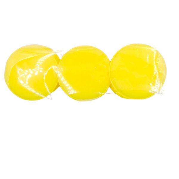waxed round cosmetic polishing cloth
