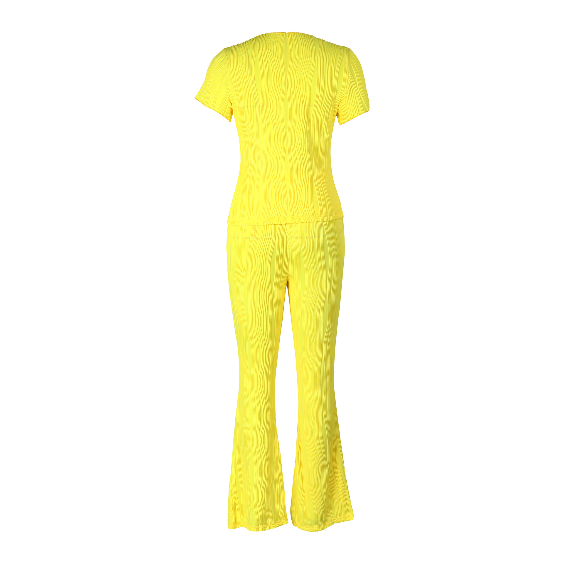 473g Weight Long Sleeve Sleeve Length Spandex, Polyester Fabric Type Pant Co-ord Set Sets Type 2 Pieces Set Quantity Holiday, Daily Occasion Round Neck Neckline Slim Fit Type Solid Color Pattern Summer, Spring Season Women's Gender Elegant, Streetwear Style Holiday Daily Women's Elegant Streetwear Solid Color Spandex Polyester Pant Co-ord Set Pants Sets 56