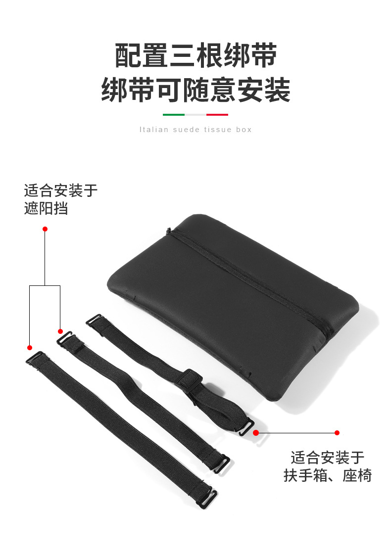 Suitable for BMW car tissue box 5 series 3 series 1 series 7 series 6GTX1iX3X4X5 car seat hanging paper box
