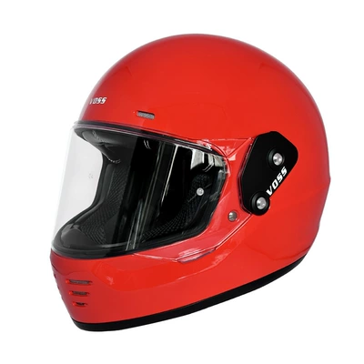 Motosiklet kaskı (dəbilqə) — Standard Cruise Cycling Motorcycle Electric Vehicle - big-red-m