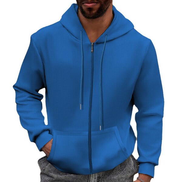 winter solid color long-sleeve with zipper