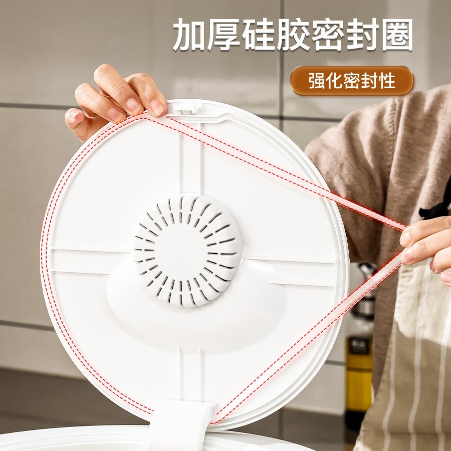 Xingyou rice bucket household insect-proof and moisture-proof sealed food-grade rice storage box rice cylinder kitchen rice flour storage tank