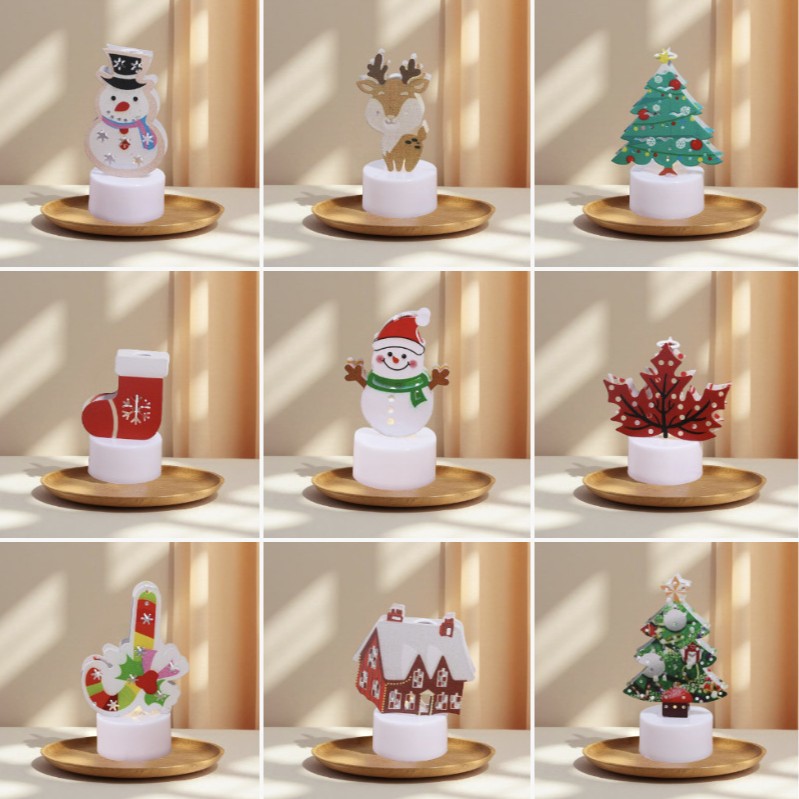 Lámpara de Vela Electrónica LED Hierro, Decorativo, Luz Cálida, para Navidad