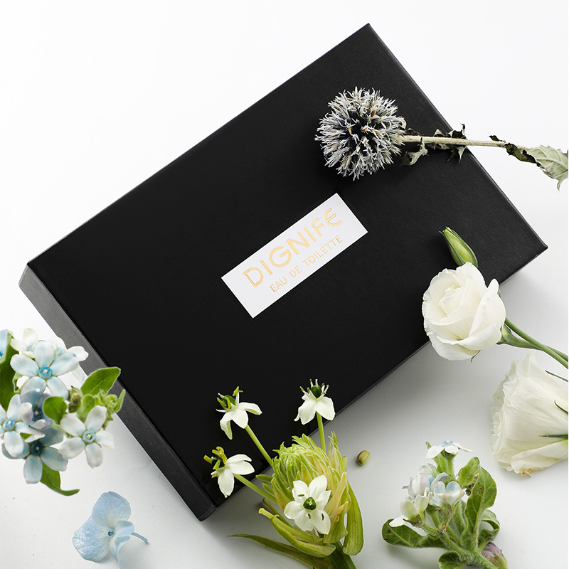 Esperando Li Fei colonia de perfume de los hombres traje de madera fragancia nicho barato azul tierra perfume caja de regalo conjunto