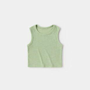 New Style Baby Boy Vest Summer Thin New Style Children's Loose Thin Sleeveless Baby Girl Cool Outerwear