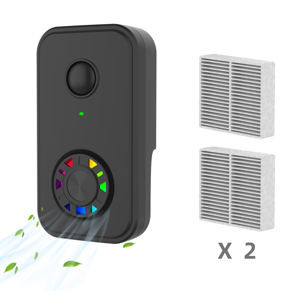 Air Purifier Negative Ion Generator Toilet Deodorizer Formaldehyde Removal Oxygen Generator Air Cleaner Household