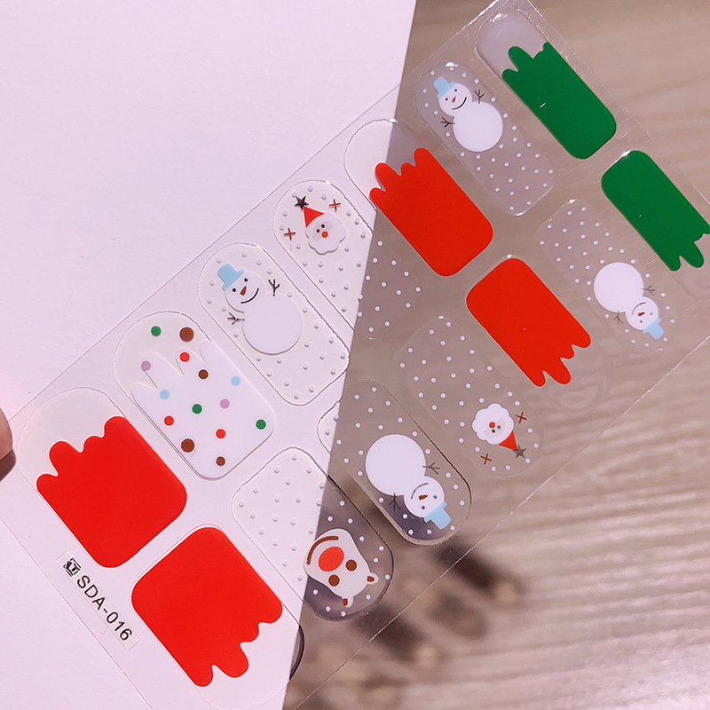 1 Piece Quantity Resin Material Christmas Festival Christmas Cartoon Style Cartoon Resin Nail Decoration Accessories 1 Piece