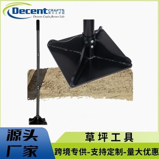 跨境定制铁艺夯土器重型地面压实器可拆卸夯具农用园林草坪工具-阿里巴巴