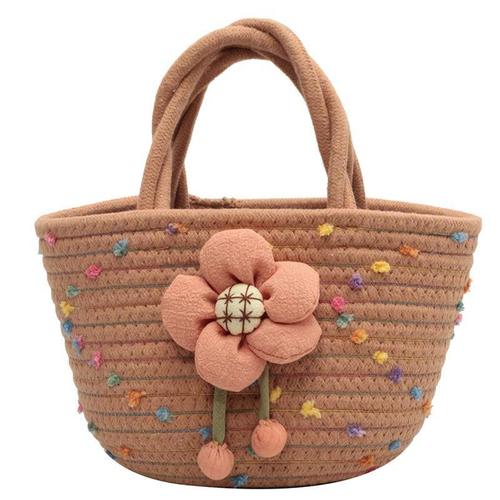 Bag new style women's summer handbag women's bag niche design casual woven bag cotton rope