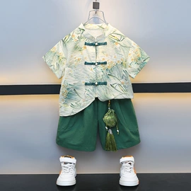 童民族服装;儿童表演服;童汉服