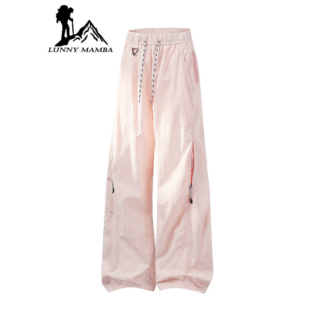 Women's high-end quick-drying cargo pants, thin summer style, 2026 new style, super good-looking, sun-protective casual pants, outdoor hiking sports pants