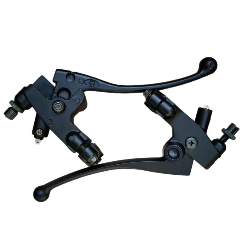 Motorcycle Parts Wy125 Cg King 125 Left Clutch Lever Handle Brake Handle Mirror Mount Assembly Handle