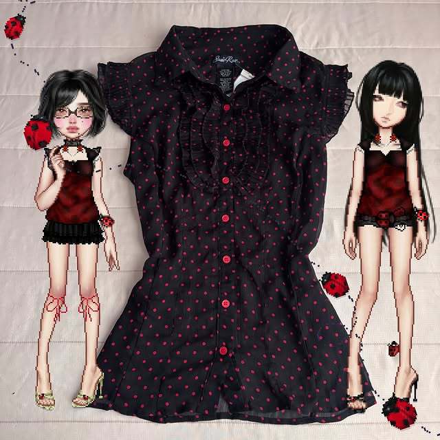 2026 European and American Cross-Border Y2K Polka Dot Camisole for Women, Sweet and Spicy Style, Bow Tie, Waist-Cinching, Slimming, Crop Top 2026 European and American Cross-Border Y2K Polka Dot Camisole for Women, Sweet and Spicy Style, Bow Tie, Waist-Cinching, Slimming, Crop Top