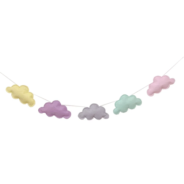 Five clouds colors