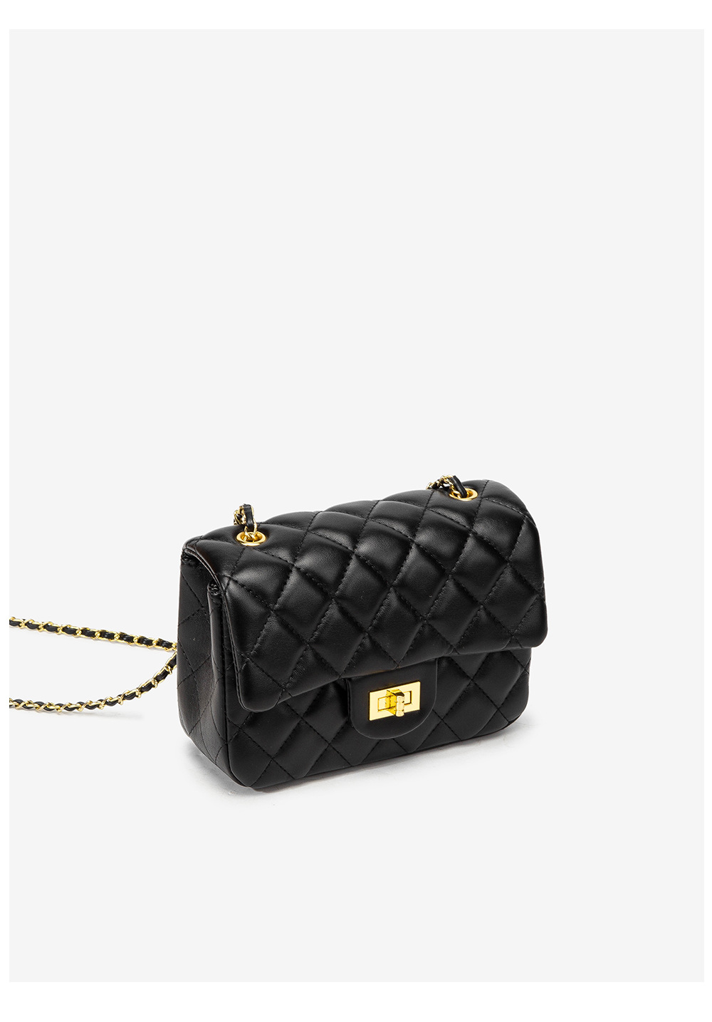 Women's Bag Adjustable Metal Ball Small Square Bag Single Shoulder Crossbody Women's Square Fatty Bag_voghion.com