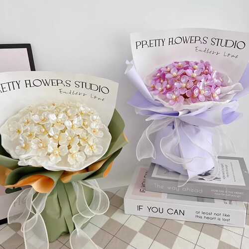 Mother's Day gift DIY handmade imitation pearl hand bouquet material package for mom girlfriend 520 