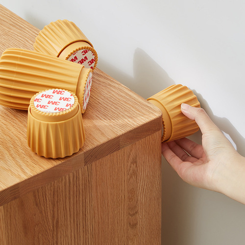 Bedside holder anti-collision, anti-sway, adjustable cushion, rocking support stabilizer, furniture support frame, bed plug