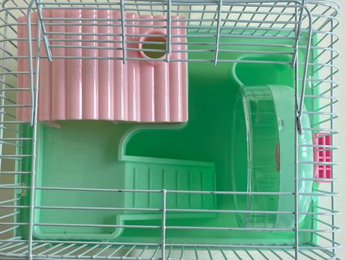 Pet Bol manufacturer wholesale hamster cage golden bear cage double cage hamster supplies toys villa paradise cage