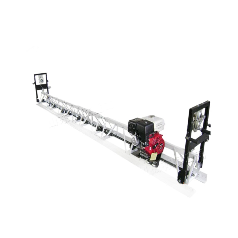 Máquina niveladora de marco de hormigón, pavimentadora de reparación de carreteras con viga vibratoria eléctrica, equipo de reparación de carreteras de taller de fábrica horizontal