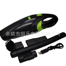跨境电商汽车用吸尘器干湿两用大吸力120瓦手持车载吸尘器洗尘
