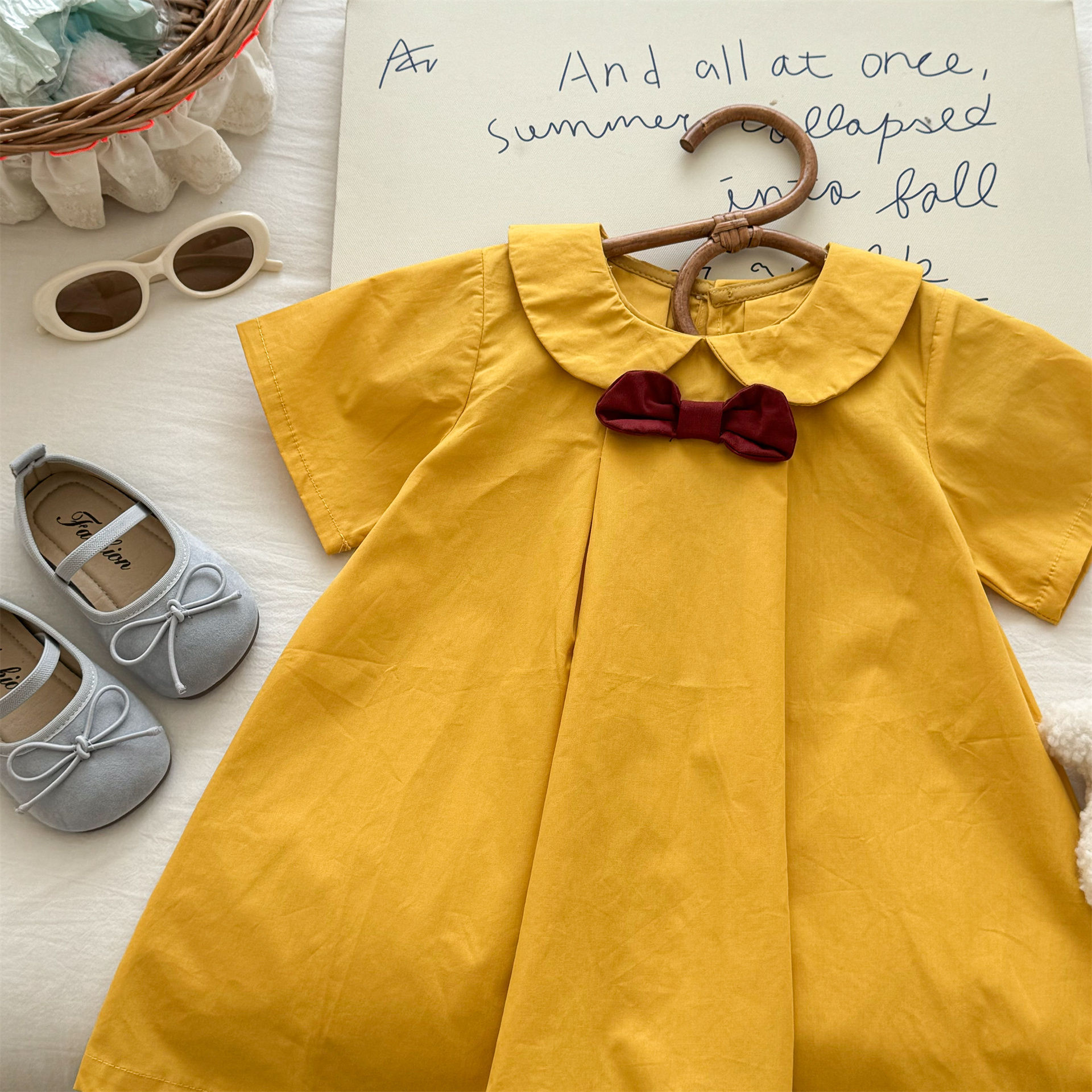 Vestido coreano de siete niñas con limón salado, tesoro femenino de verano, sentido cómico japonés, vestido de princesa uniforme de bola de estilo universitario jk