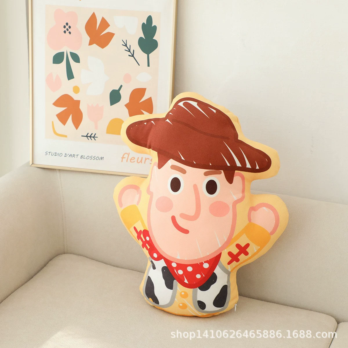 Мультяшная игрушка, плюшевая подушка, диван для сна в спальне