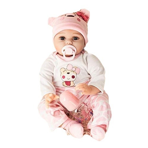 Simulación de cuerpo de tela de vinilo muñeca renacida transfronteriza bebé juguete regalo